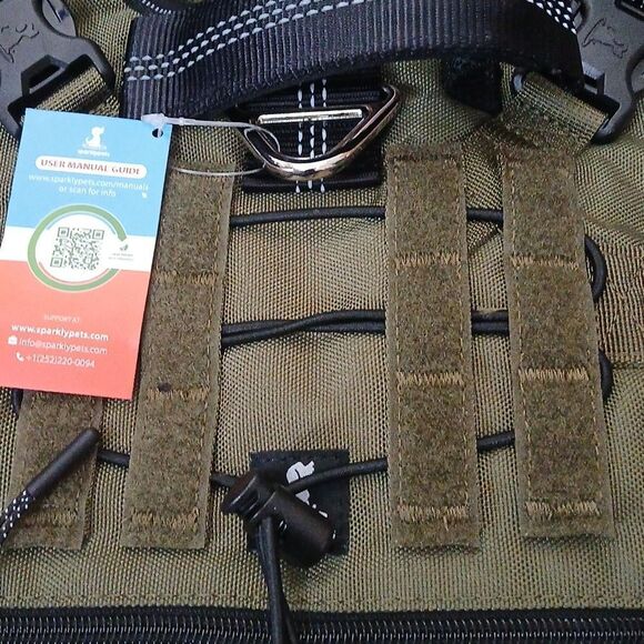 No Pull Dog Harness  Heavy Duty Dog Harness with Handle and Poop Bag Hol… - Picture 4 of 13